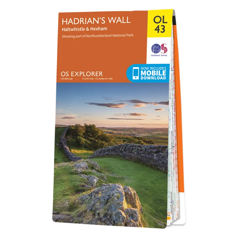 OS Explorer Map 43 - Hadrian's Wall